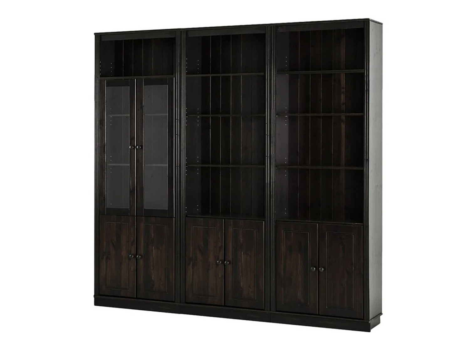 Set polica Saltoro 111 (Tamno smeđa)