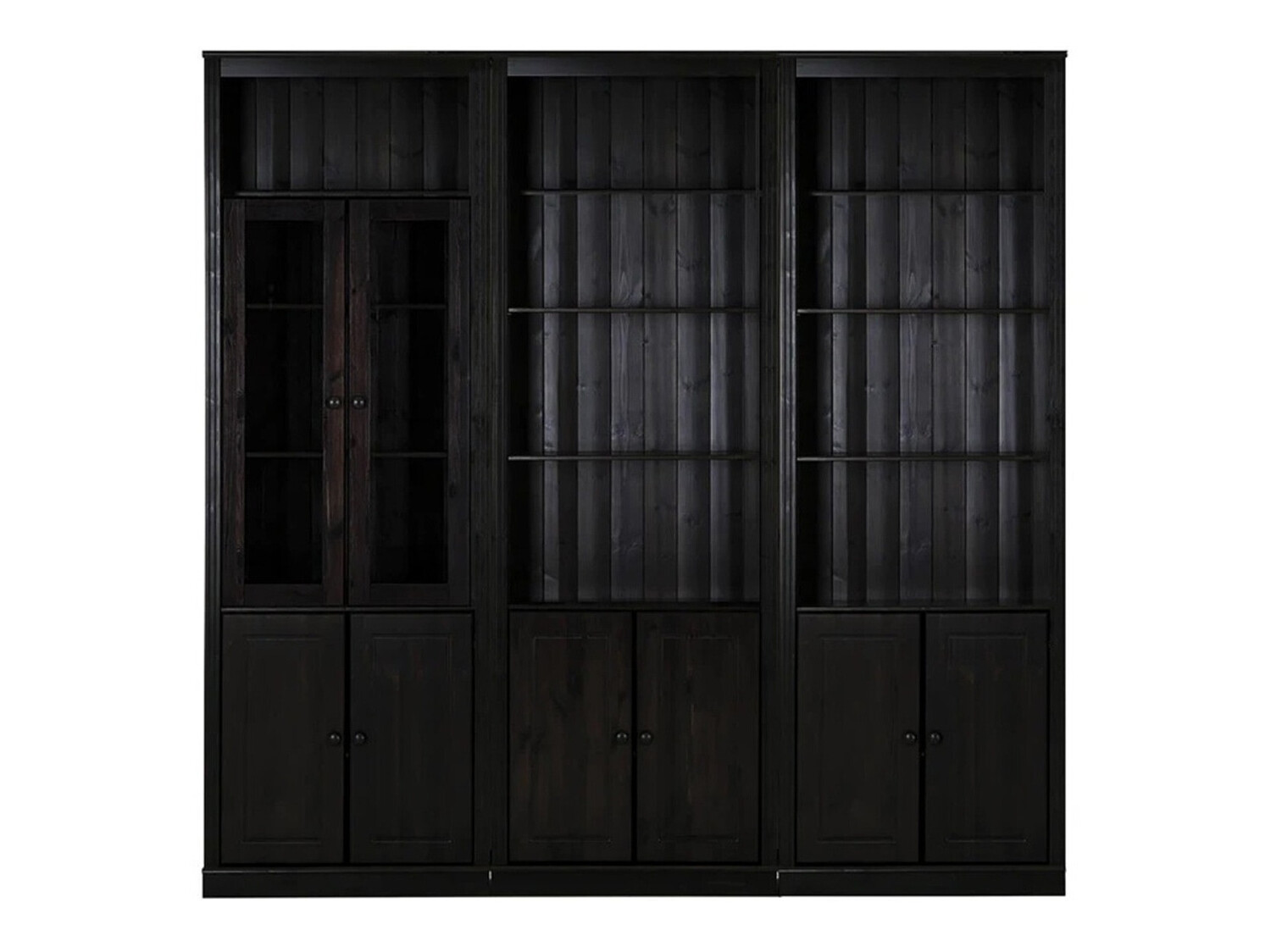 Set polica Saltoro 111 (Tamno smeđa)