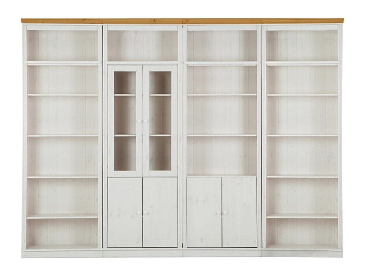 Set polica Saltoro 112 (Bijela + Hrast u boji meda)