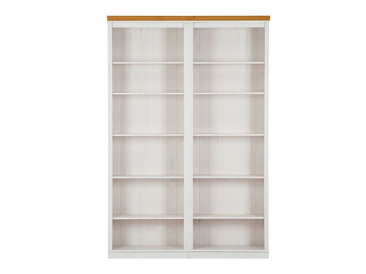 Set polica Saltoro 116 (Bijela + Hrast u boji meda)