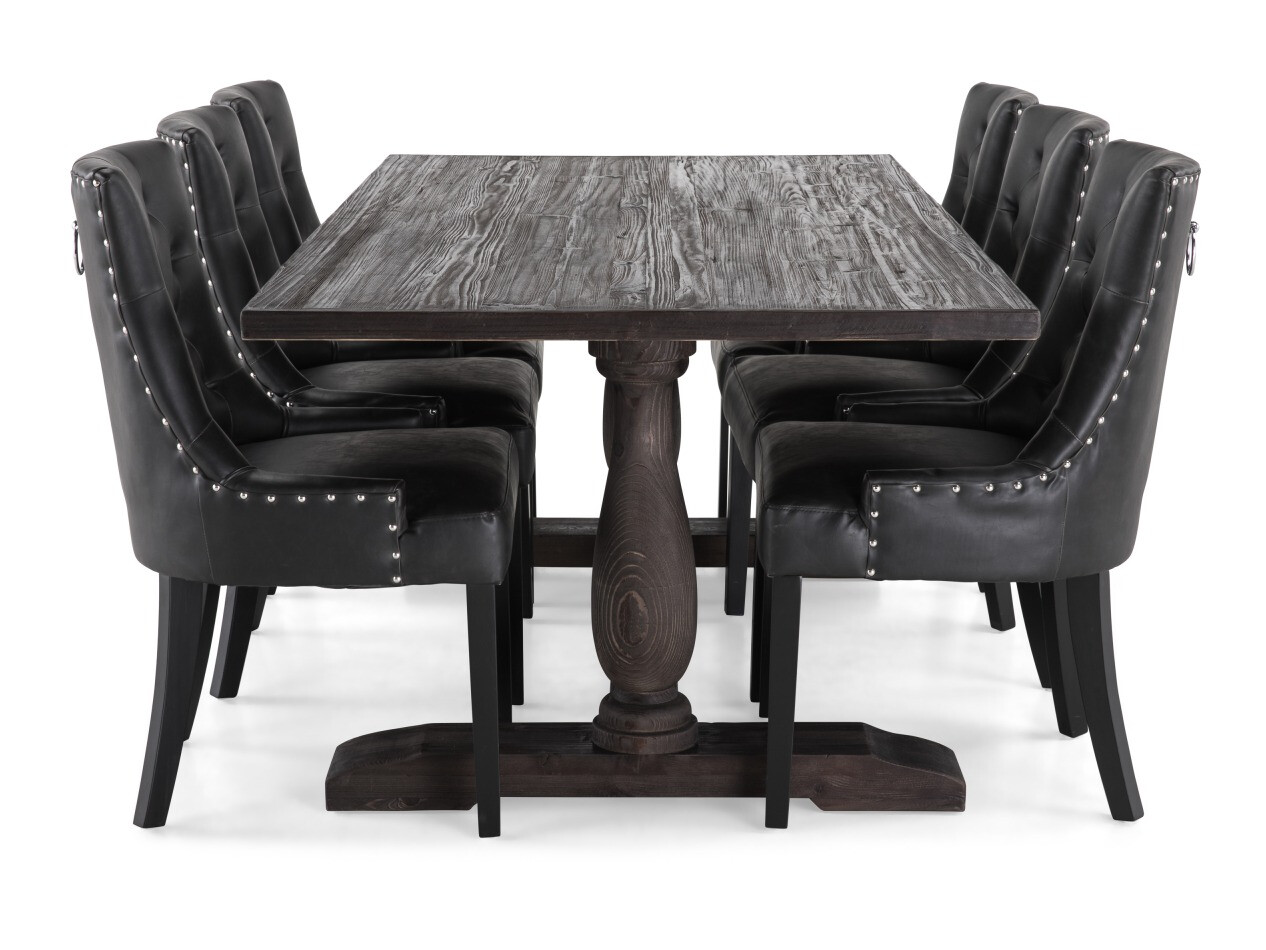 Blagovaonski set Manor House 189 (Crna)