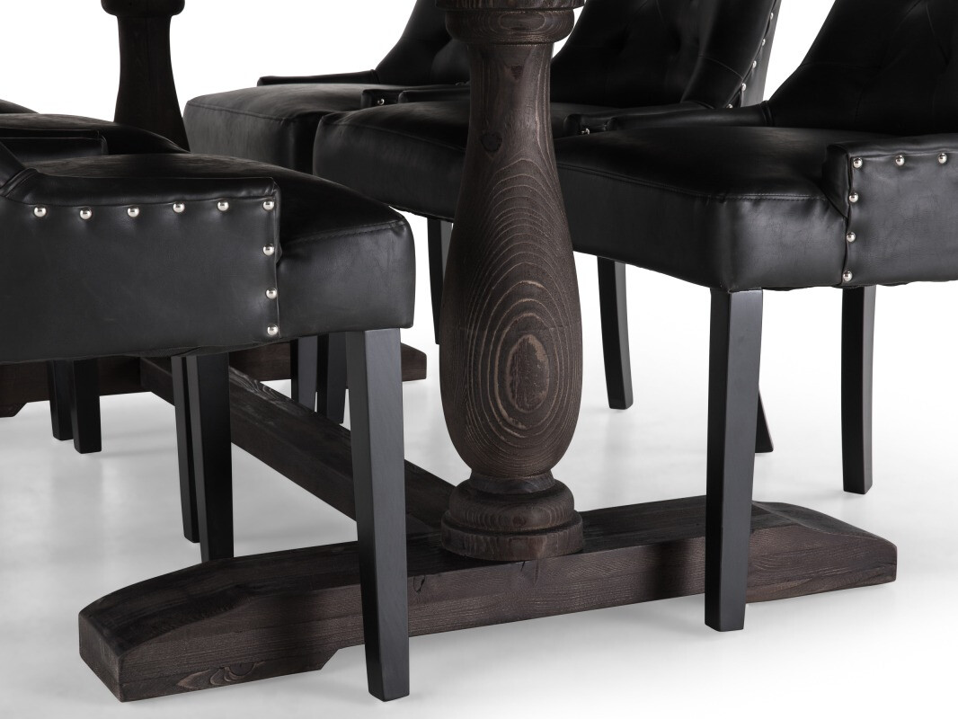 Blagovaonski set Manor House 189 (Crna)