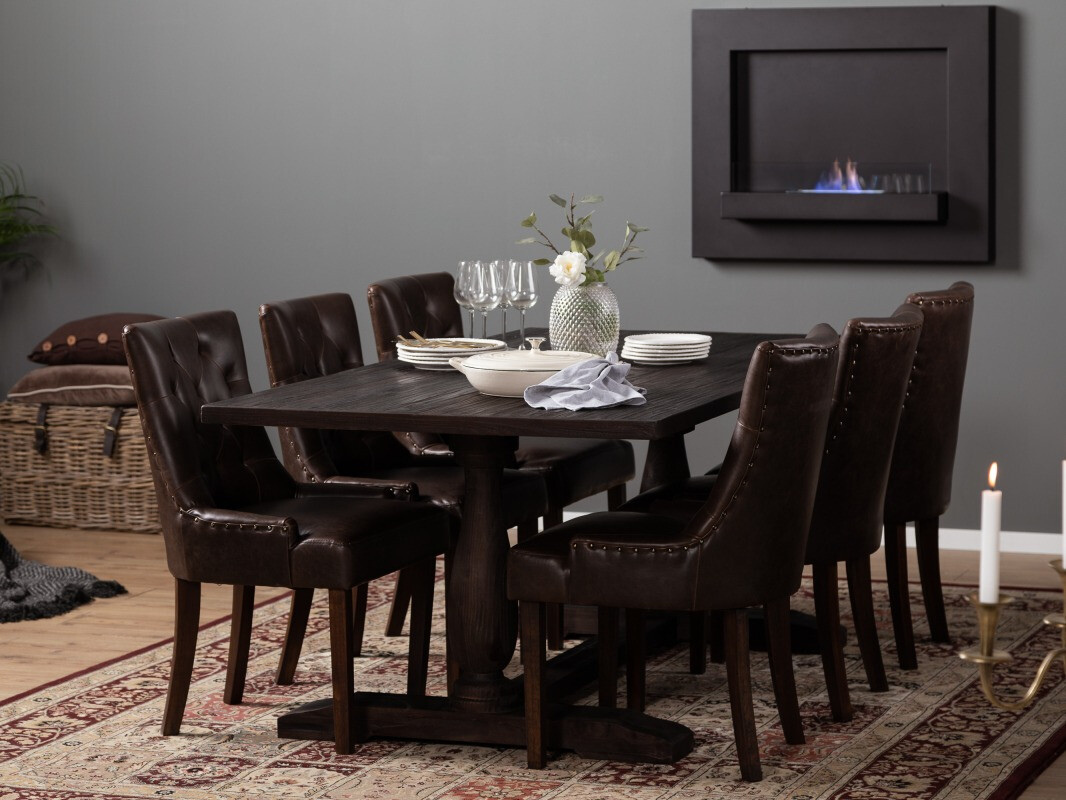 Blagovaonski set Manor House 189 (Smeđa)