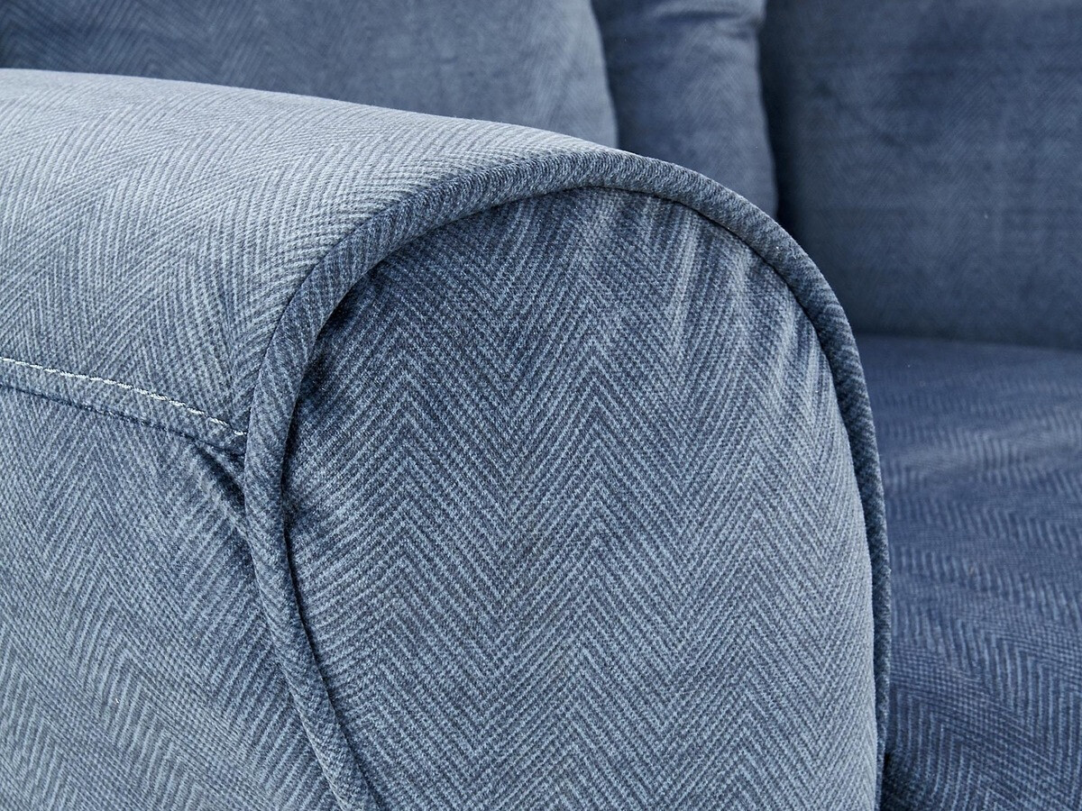 Podesiva fotelja Houston 848 (Plava + Bukva)