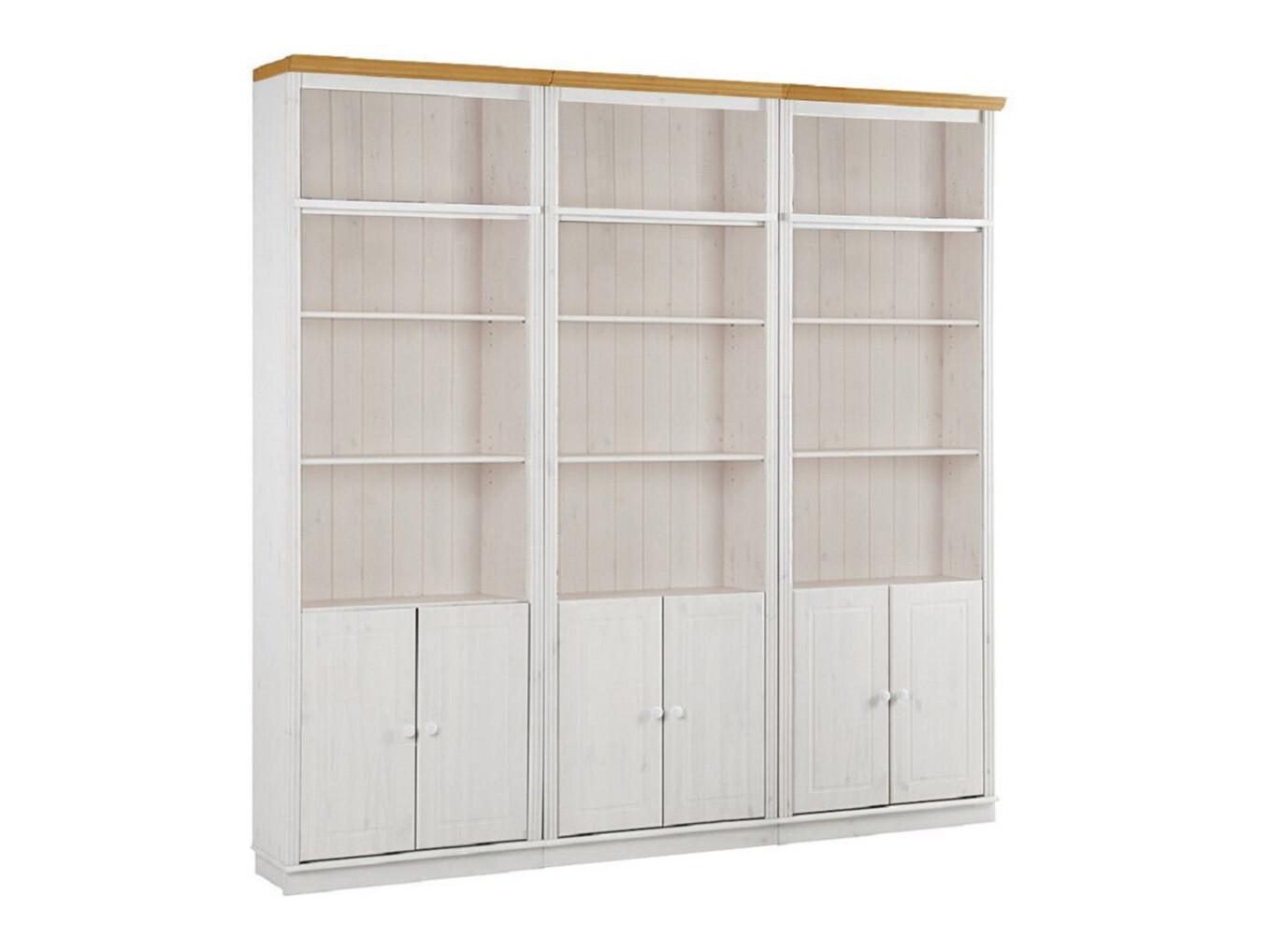 Set polica Saltoro 117 (Bijela + Hrast u boji meda)