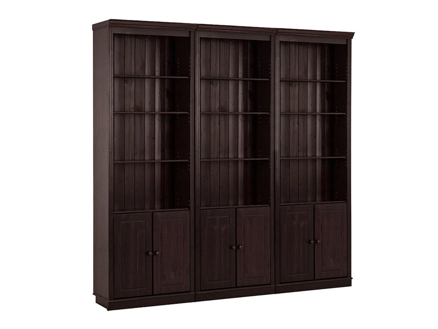 Set polica Saltoro 117 (Tamno smeđa)