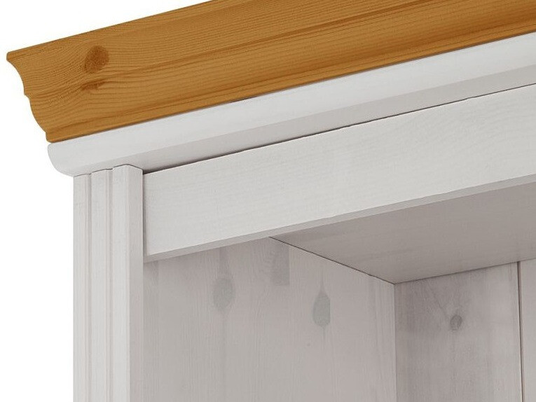 Set polica Saltoro 118 (Bijela + Hrast u boji meda)