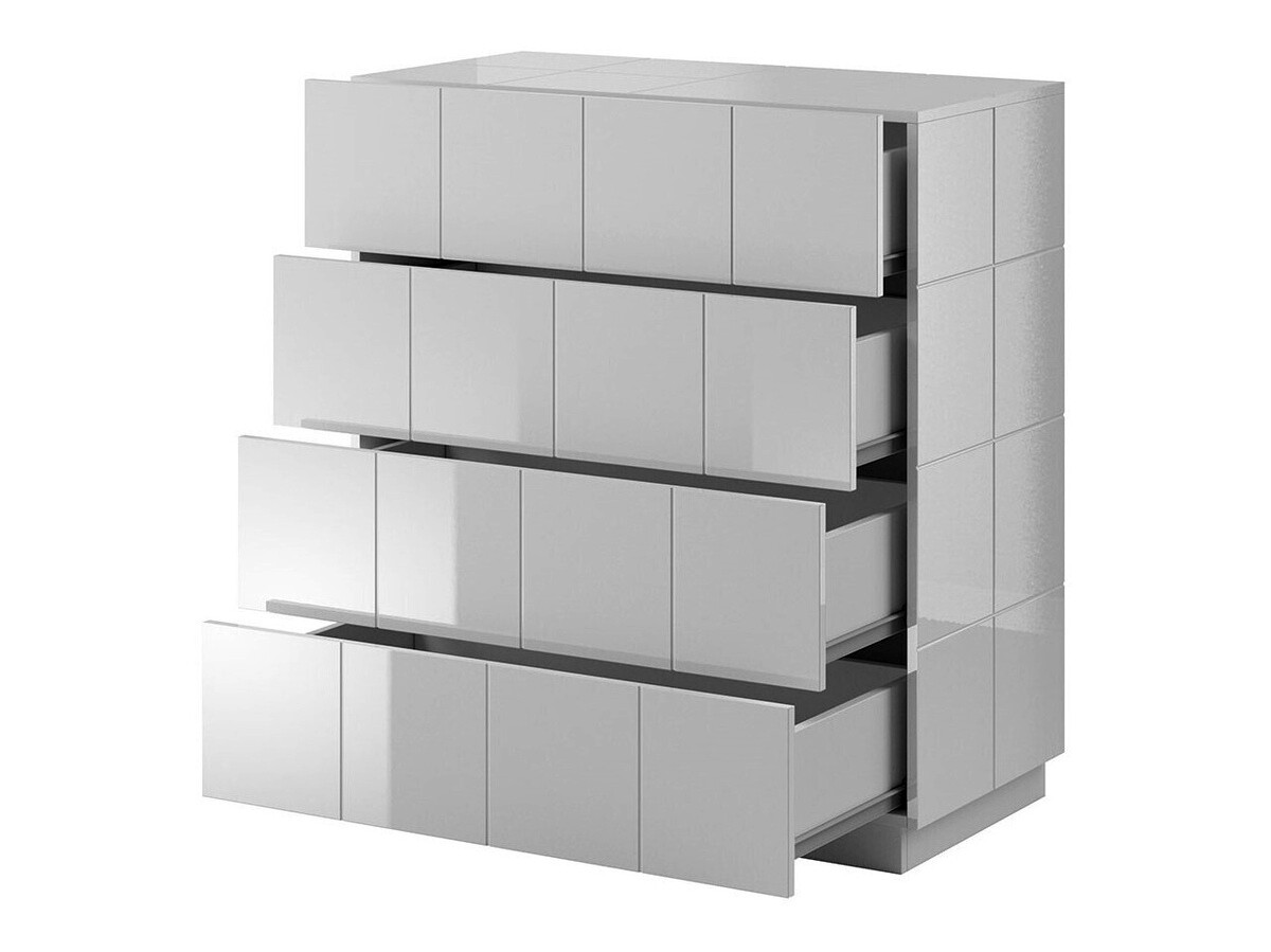 Komoda Charlotte 133 (Sjajno crna)