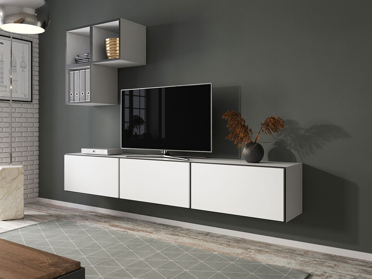 Zidna polica Corbele 101 (Antracit)