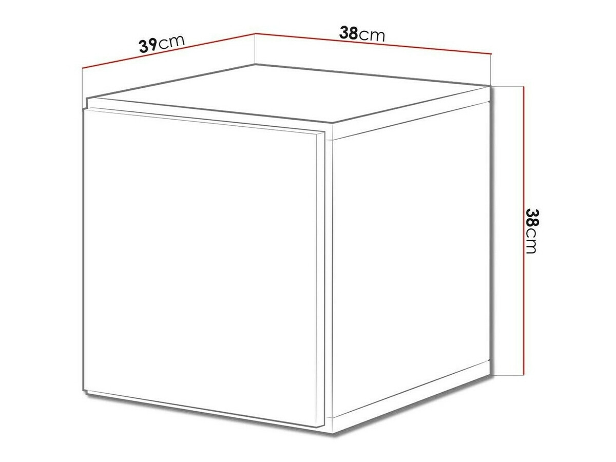 Zidni ormarić Corbele 104 (Bijela)