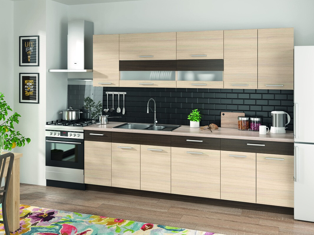 Modularni ormarić s ladicom i vratima Mode Light 110