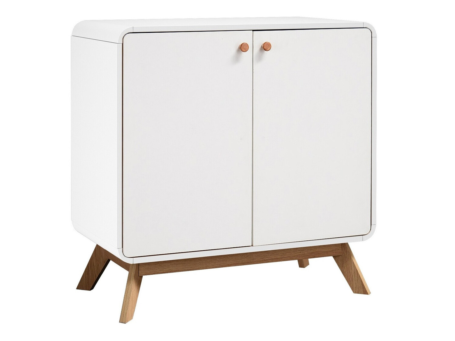 Ormarić Elbtena 105 (Bijela + Hrast)