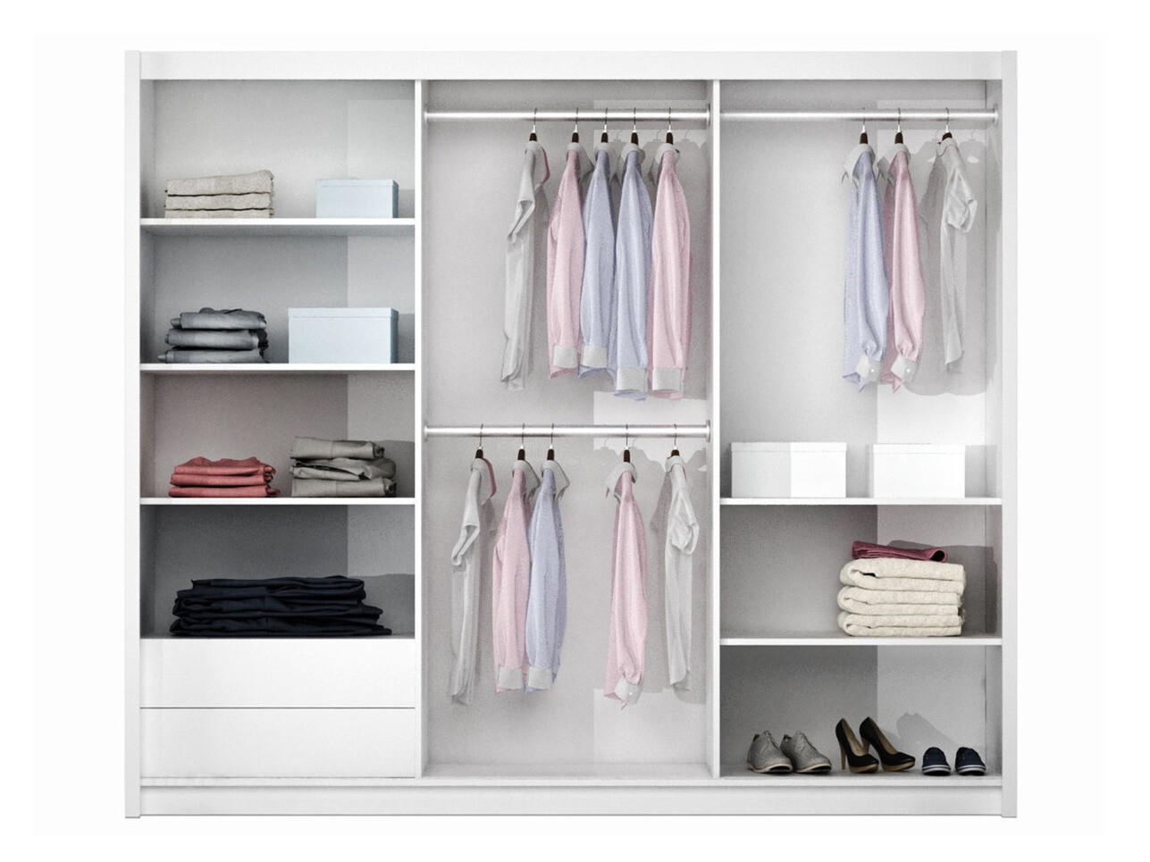 Ormar Honolulu 126 (Crna)