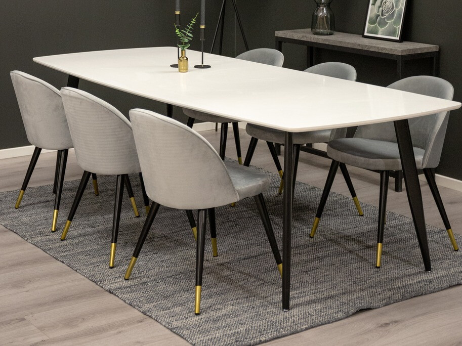 Stol Dallas 131 (Bijela + Crna)