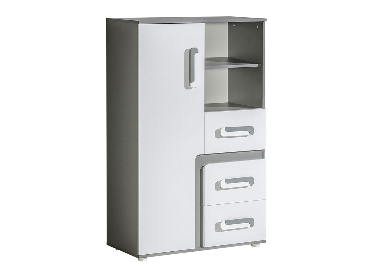 Komoda Aviseve 101 (Antracit + Bijela)