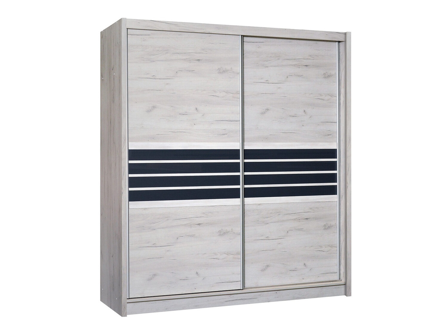 Ormar Honolulu 115 (Sivi hrast+ Grafit)