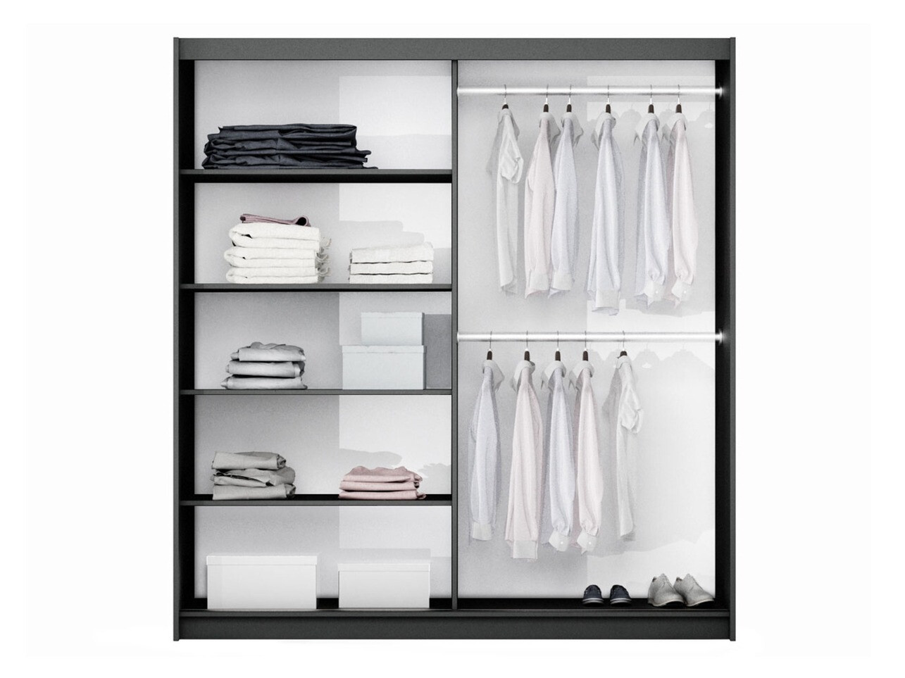 Ormar Honolulu 125 (Crna)