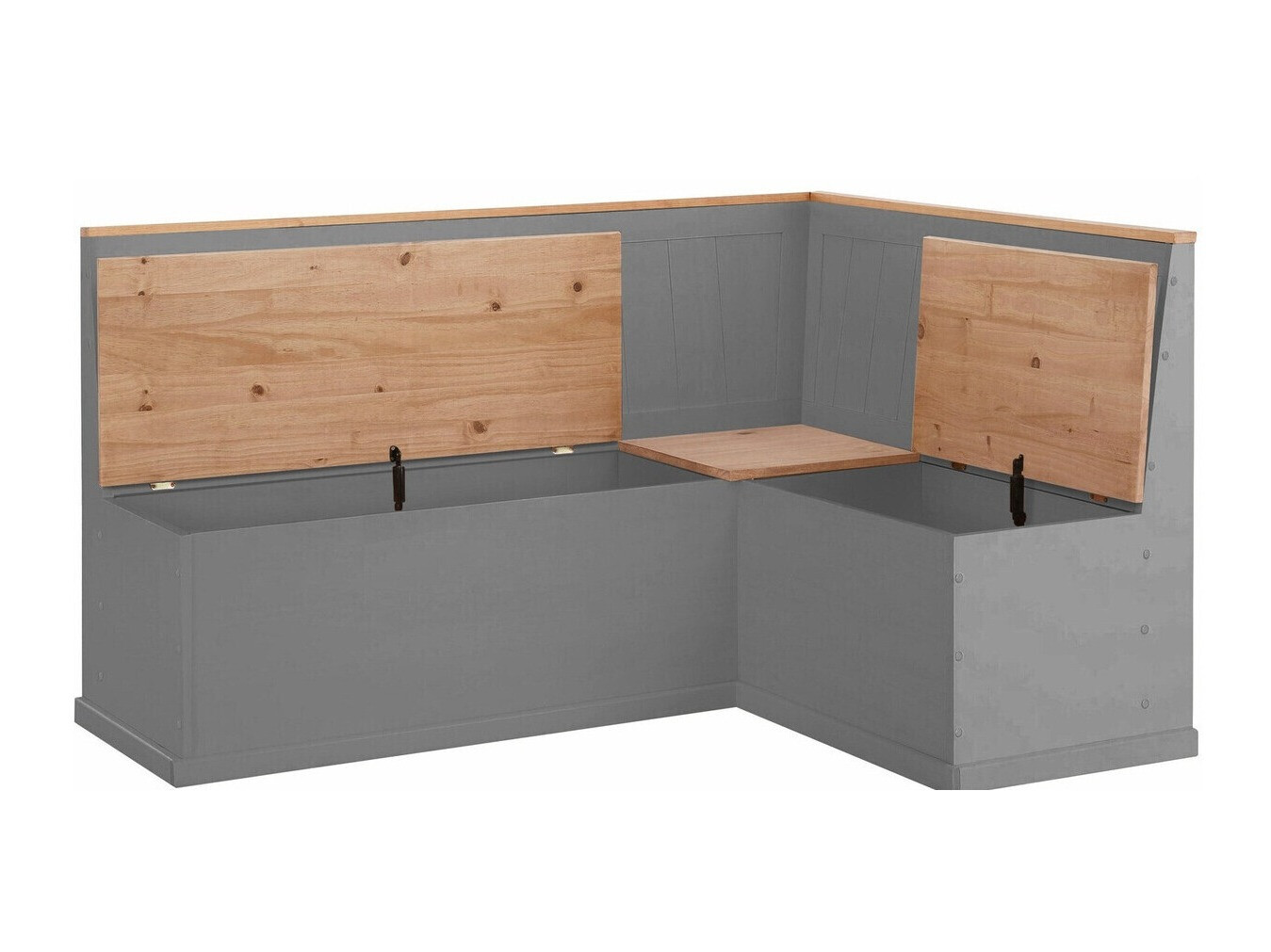 Kutni blagovaonski set Cirfeli 106 (Siva + Bor)