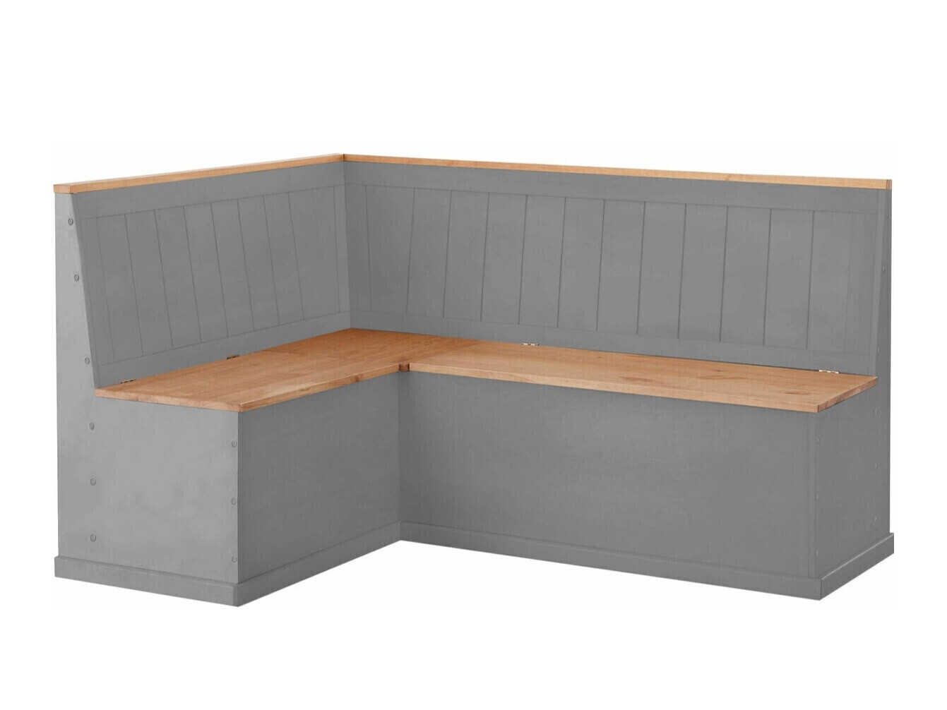 Kutni blagovaonski set Cirfeli 106 (Siva + Bor)