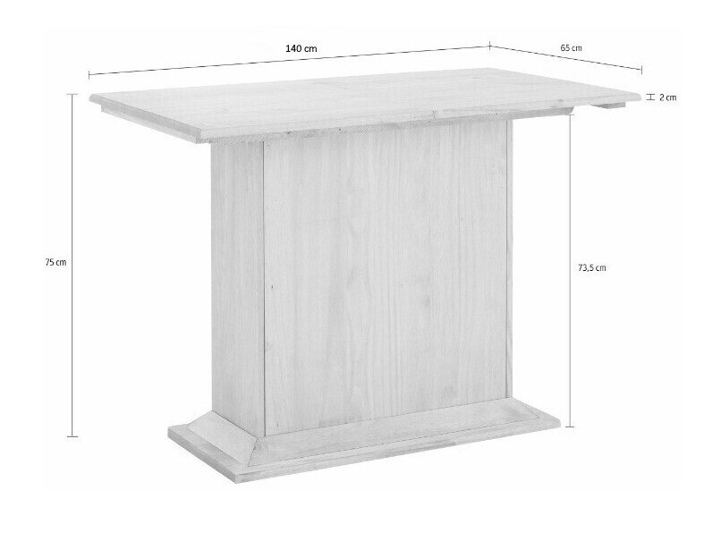 Kutni blagovaonski set Cirfeli 106 (Siva + Bor)