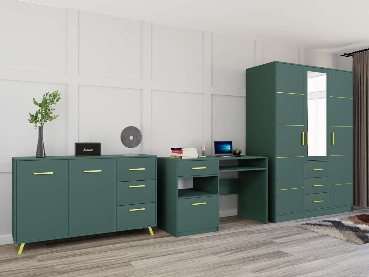 Set namještaja Dortivu 120 (Zelena)