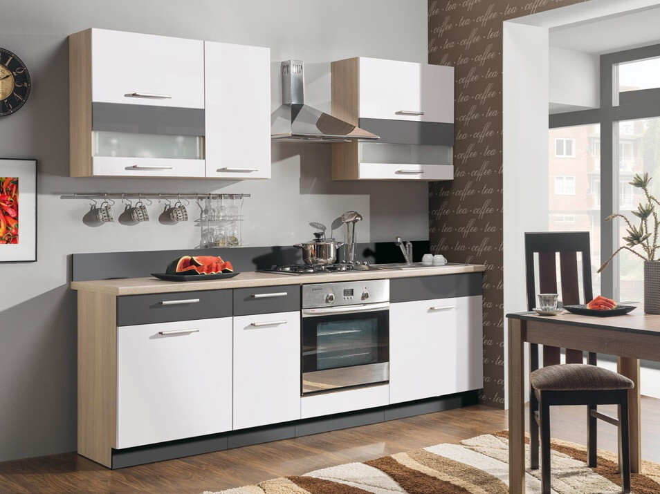 Modularni ormarić s ladicom i vratima Mode White 112