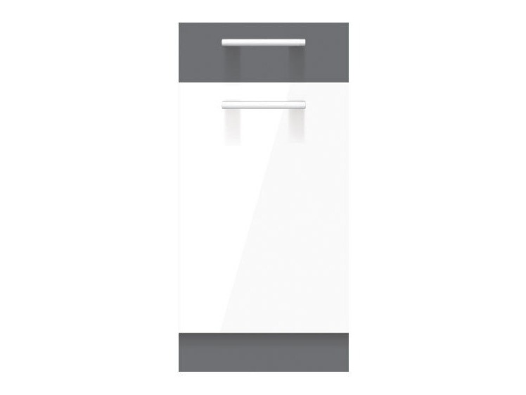 Modularni ormarić s ladicom i vratima Mode White 112