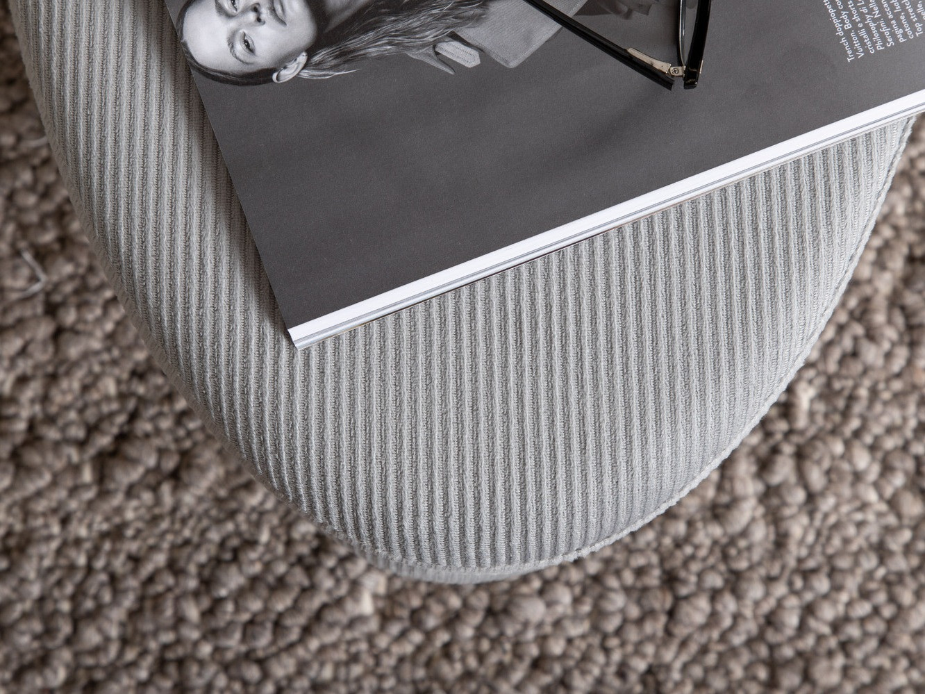 Meka klupa Dallas 2920 (Siva + Crna)