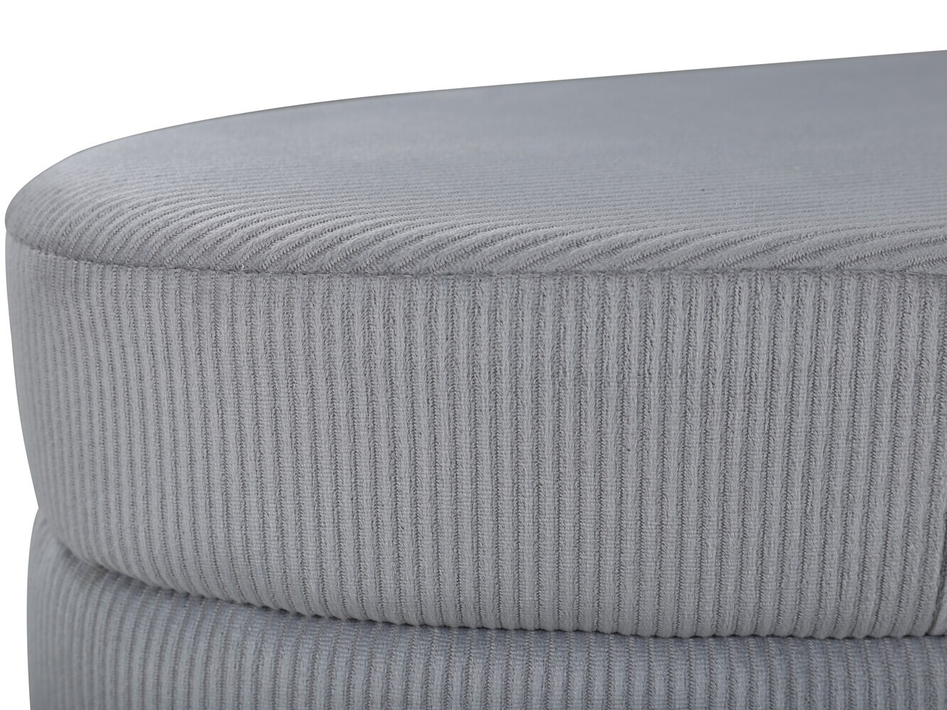 Tapecirana klupa Dallas 2920 (Siva + Crna)