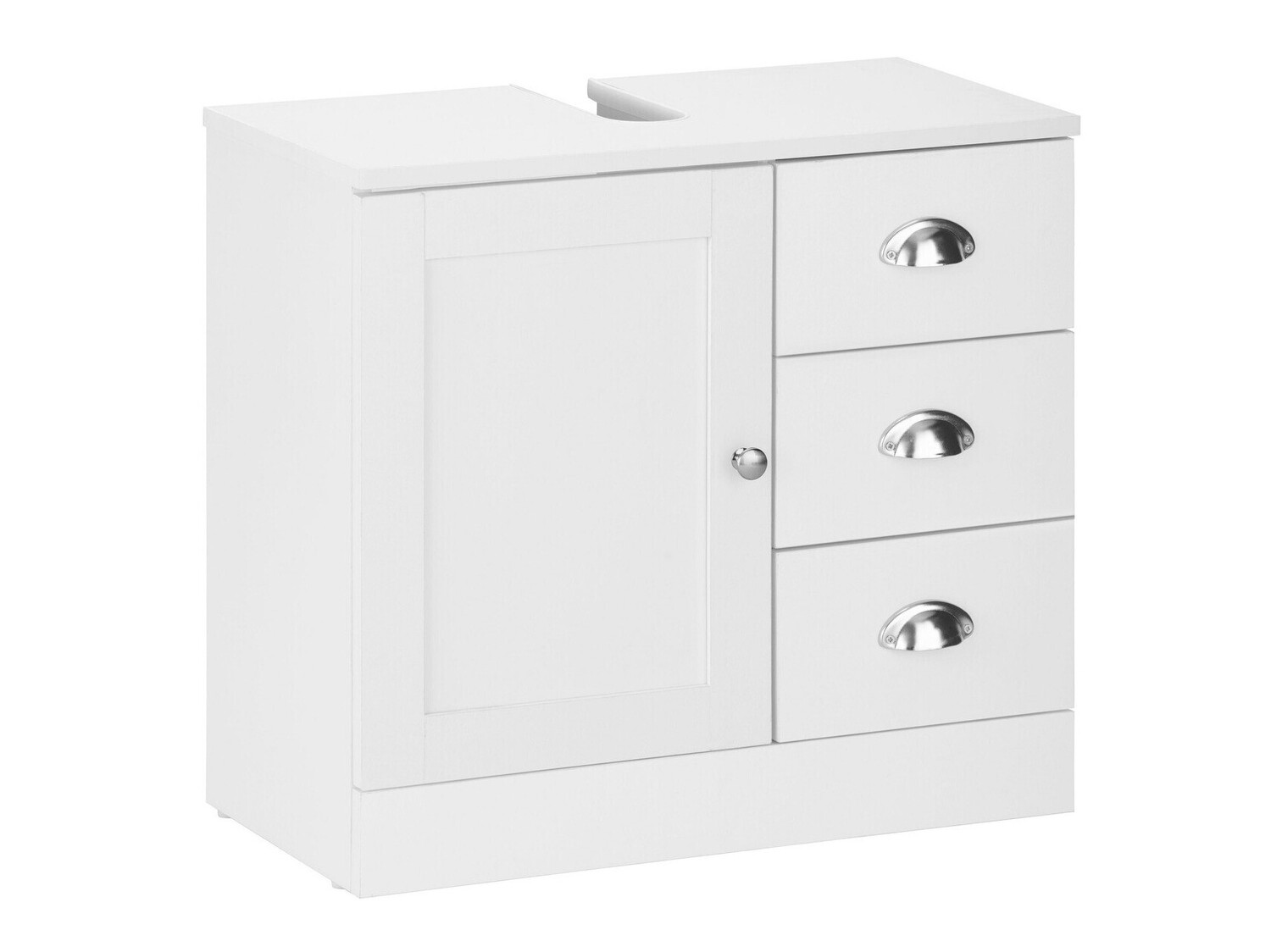 Samostojeći kupaonski ormarić za umivaonik Elmvene 105 (Bijela)