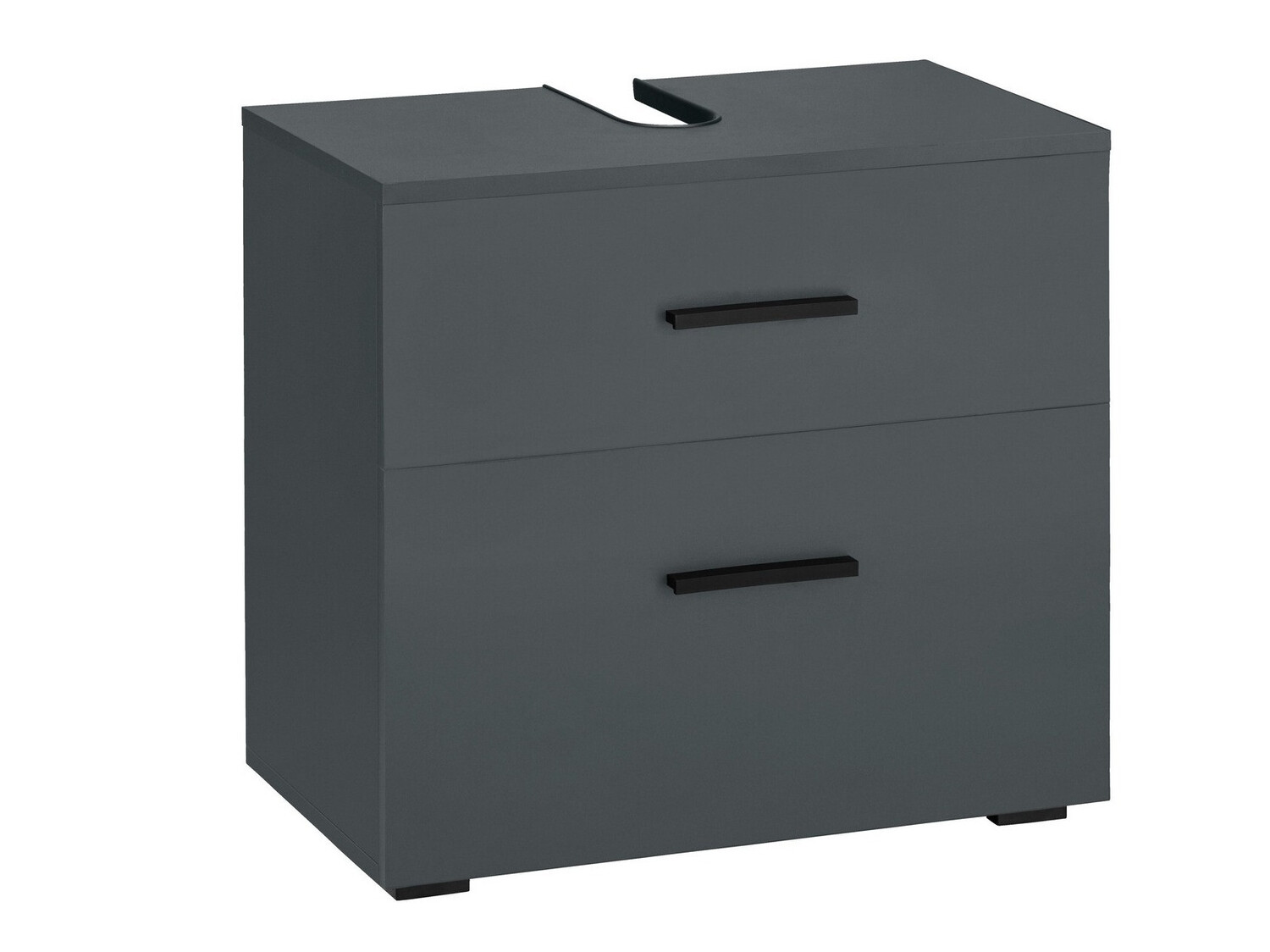 Samostojeći kupaonski ormarić za umivaonik Larlori 100 (Antracit)