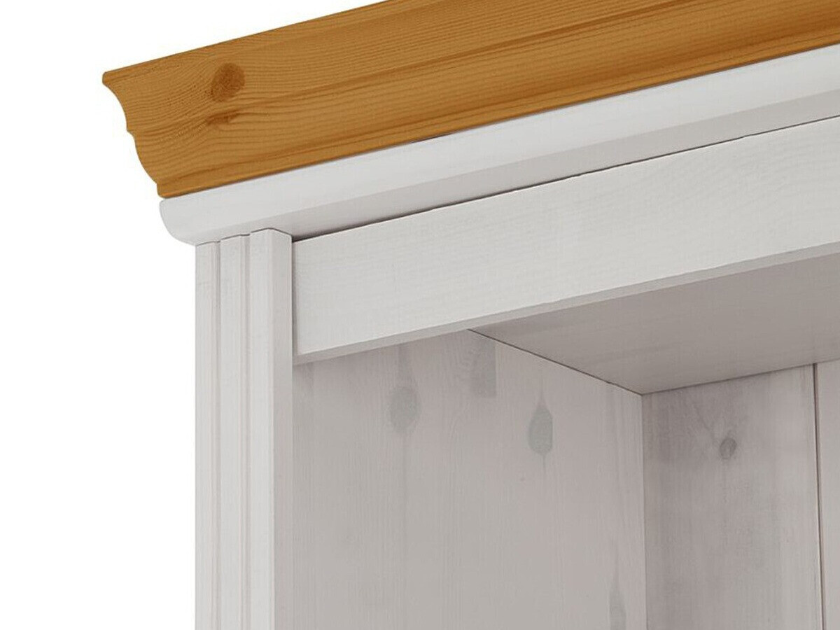 Polica Saltoro 104 (Bijela + Medeni hrast)