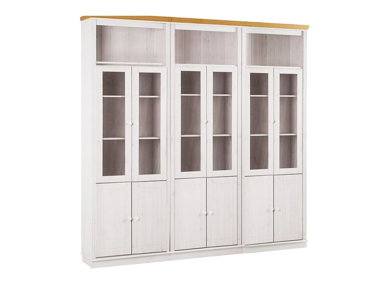 Set polica Saltoro 109 (Bijela + Hrast u boji meda)