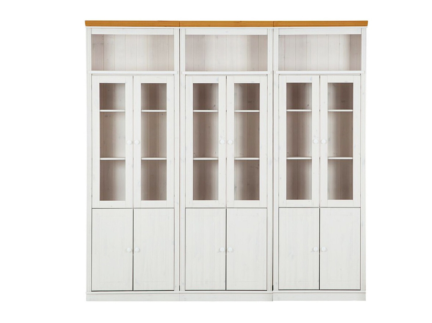 Set polica Saltoro 109 (Bijela + Hrast u boji meda)