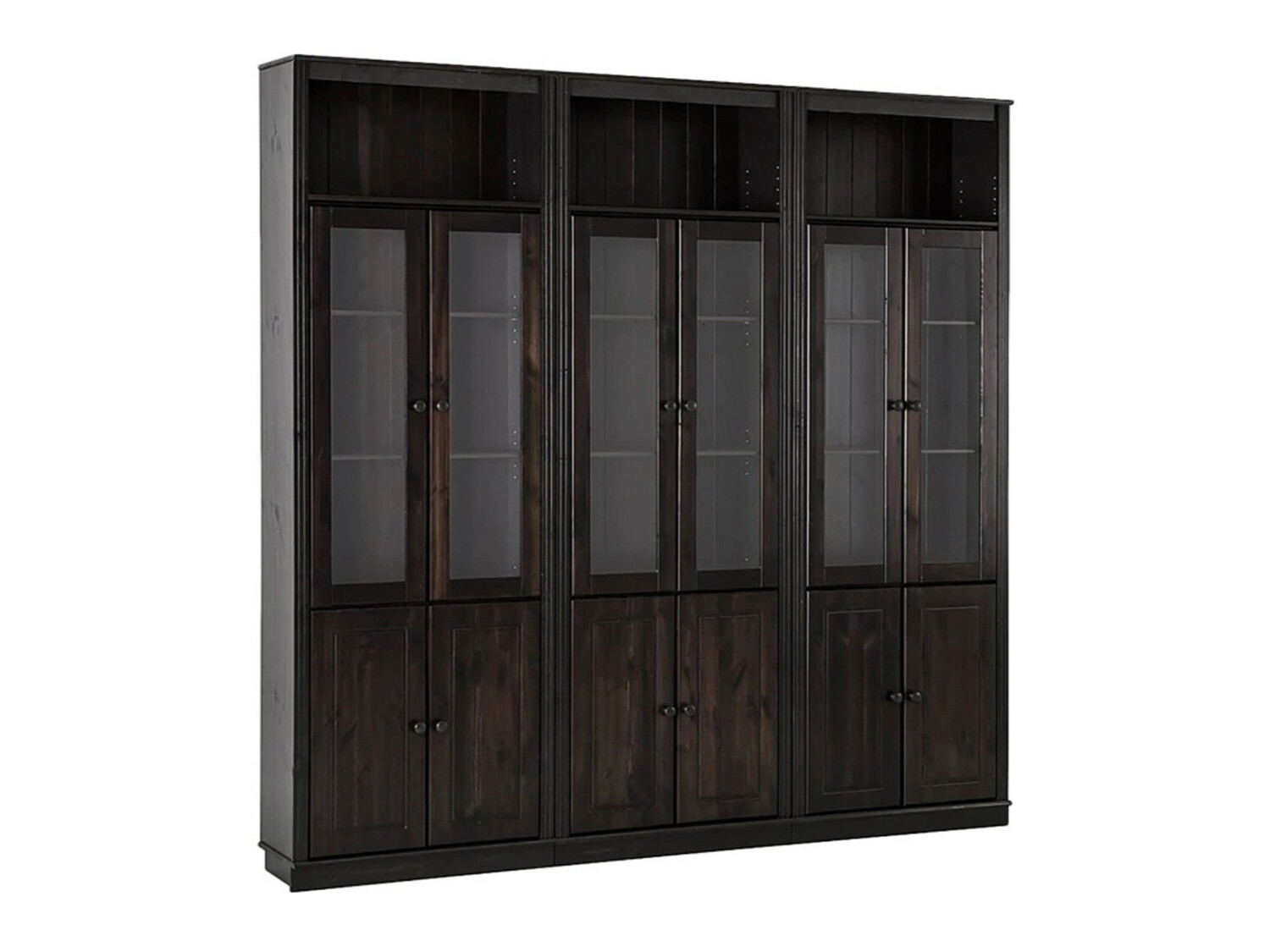 Set polica Saltoro 114 (Tamno smeđa)