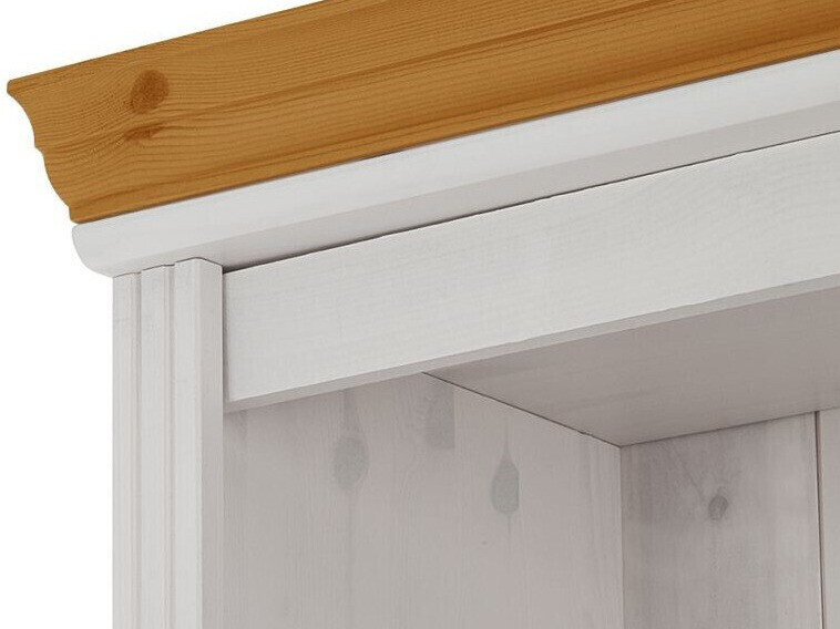 Set polica Saltoro 120 (Bijela + Hrast u boji meda)