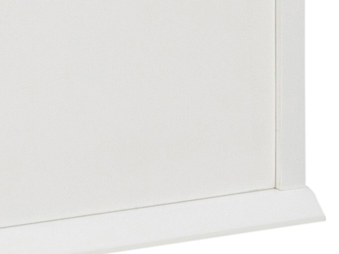 Noćni ormarić Norsica 105 (Bijela + Hrast)