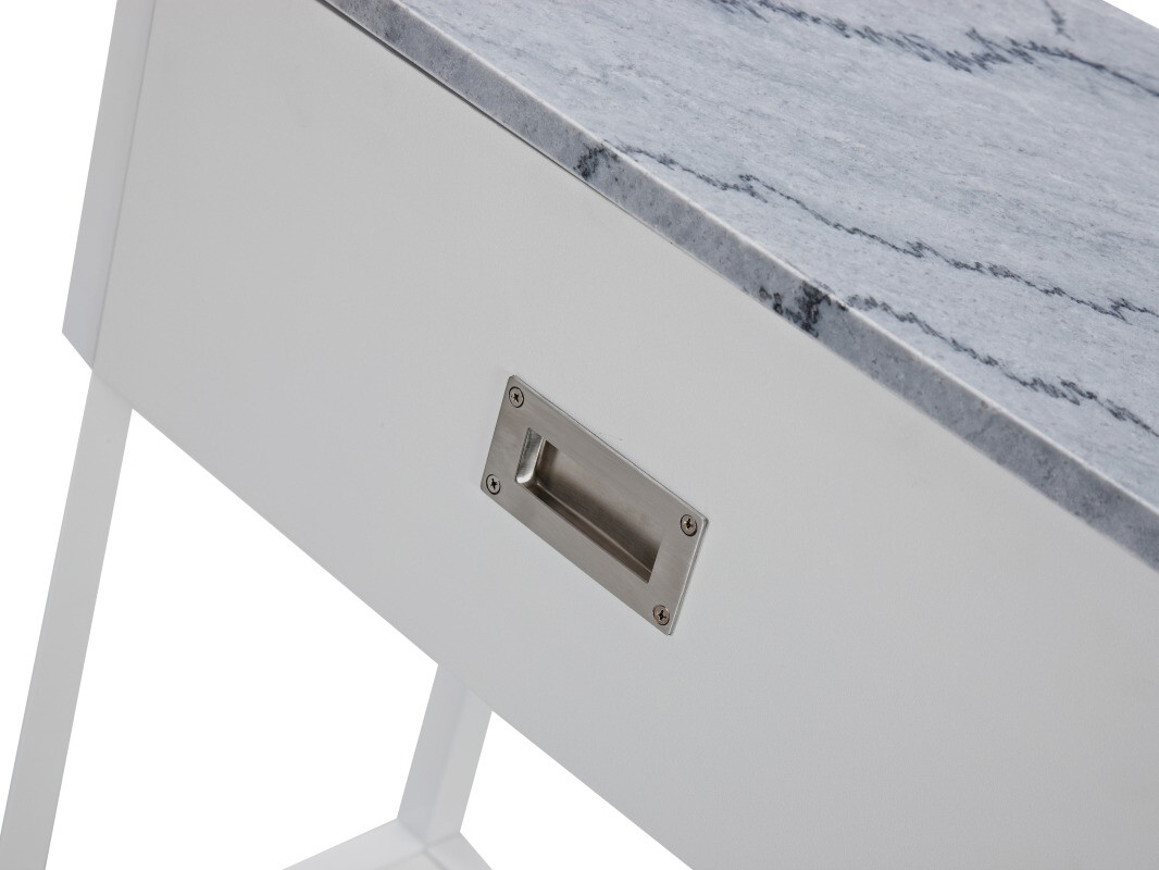 Konzola Scandinavian Choice 694 (Bijela + Siva)