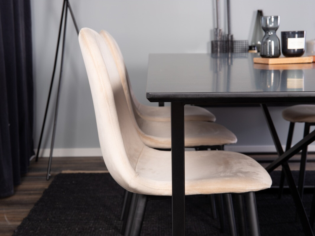 Stol Dallas 196 (Crna)