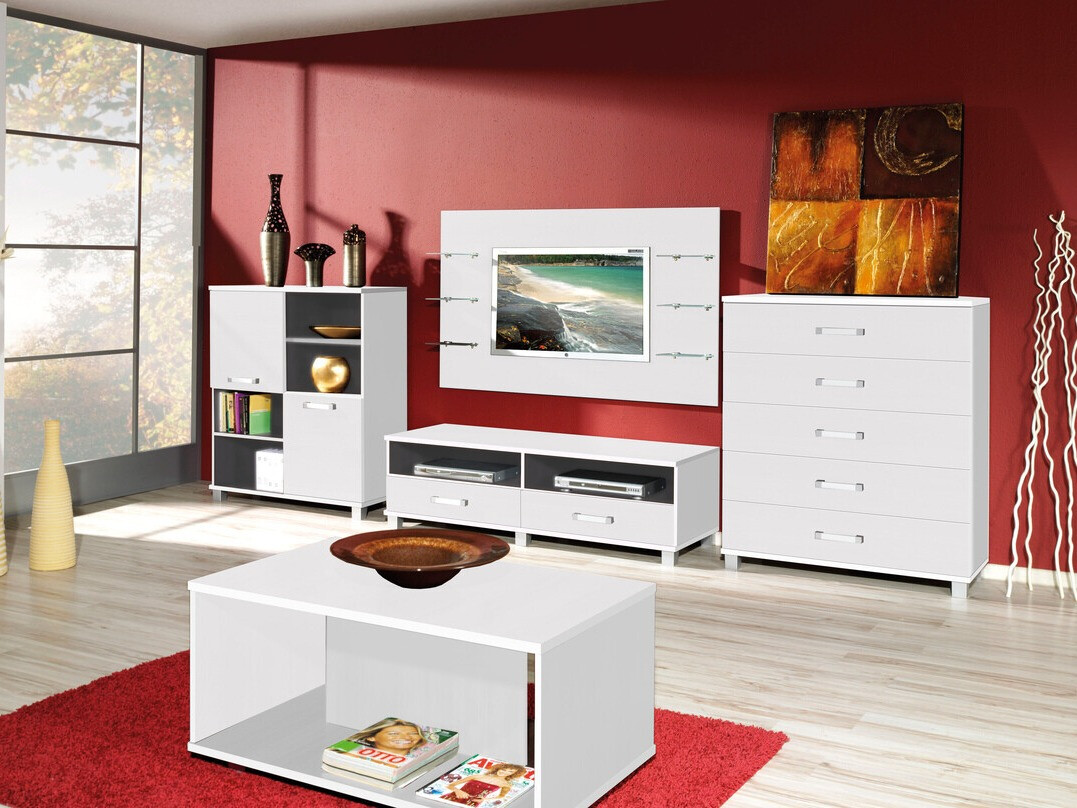 TV stol Cirevau 132 (Bijela)