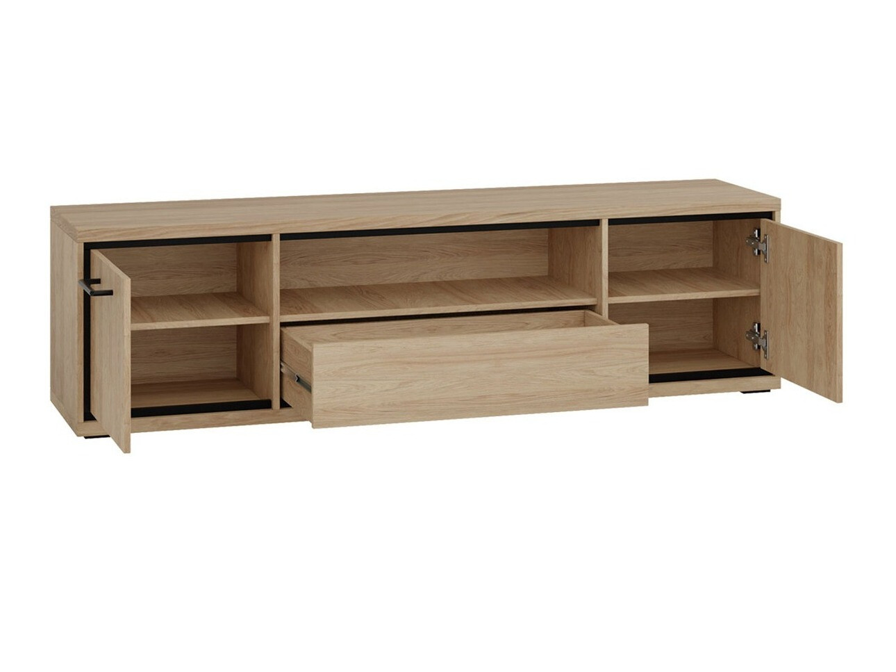 Set za dnevni boravak Etrmoni 118 (Svijetlo drvo)