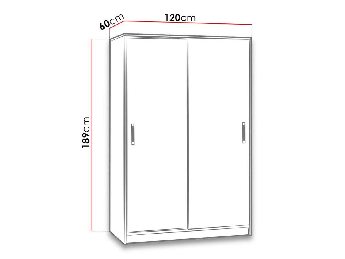 Ormar Lorlare 115 (Bijela + Tirkizna)