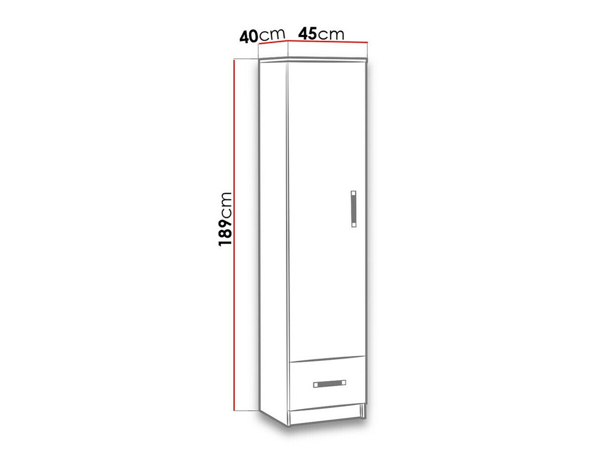 Polica Lorlare 106 (Bijela + Tirkizna)