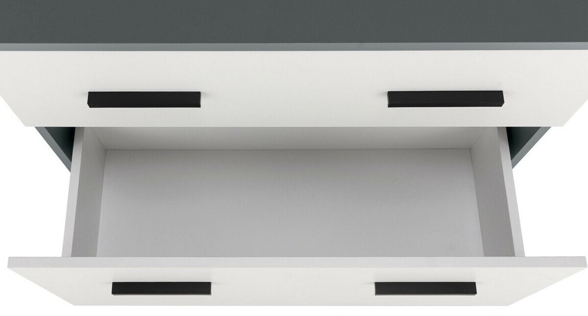 Kupaonski namještaj Larlori 105 (Antracit + Bijela)