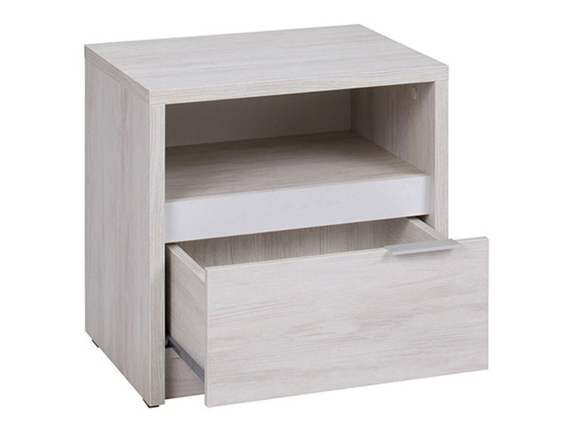 Set za hodnik Fivelbo 118 (Hrast Monastery + Sjajno crna)