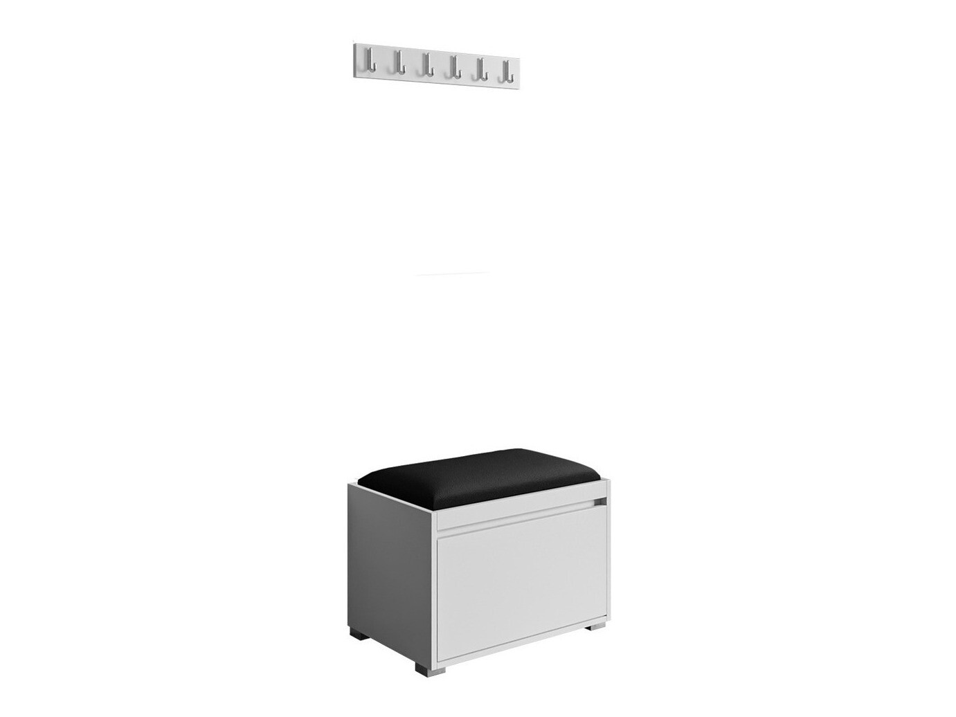 Set za hodnik Comfivo Pinus VIII (Bijela + Manila 18)