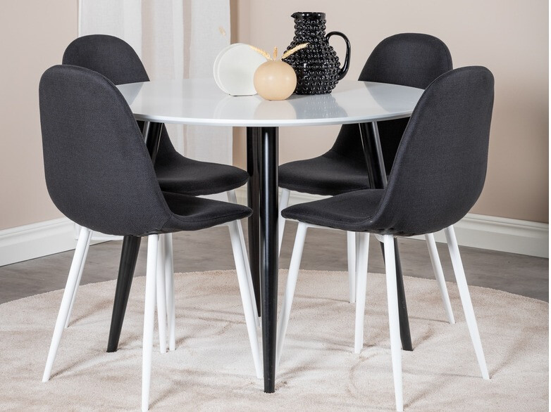 Stolica Dallas 201 (Crna + Bijela)