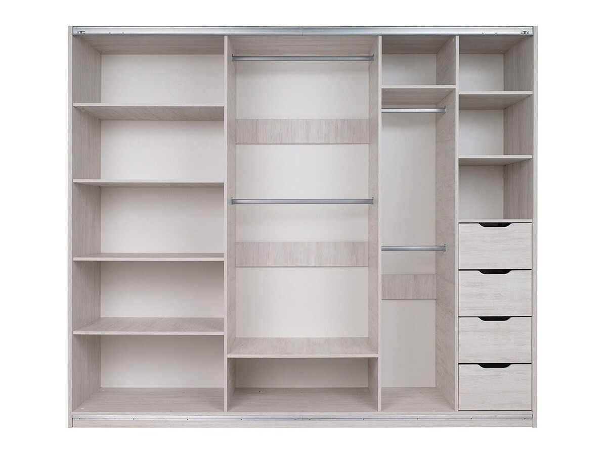 Set za spavaću sobu Fivelbo 120 (Monastery hrast + Sjajno crna)