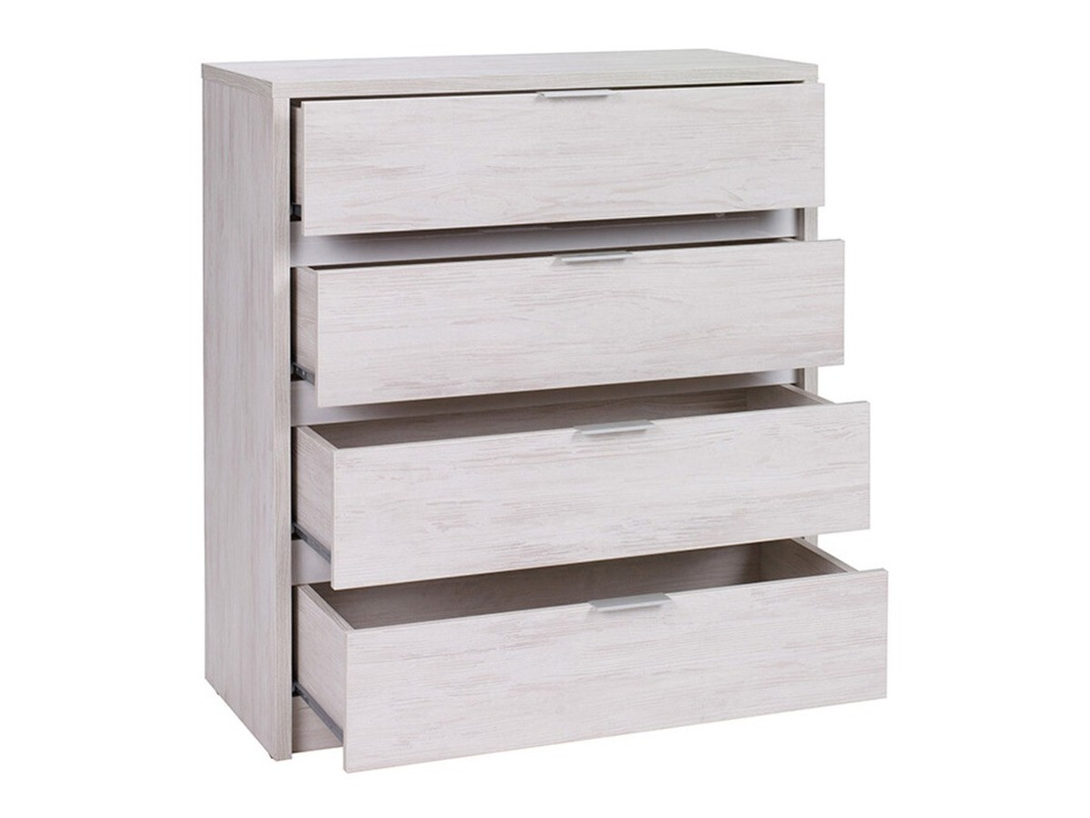 Set za spavaću sobu Fivelbo 121 (Hrast Monastery + Sjajno crna)