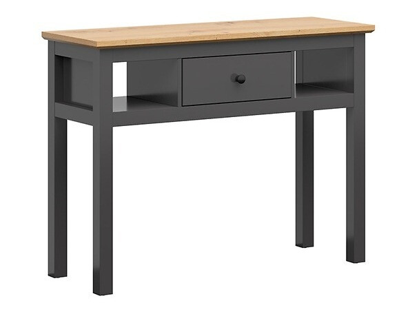 Konzolni stolić Sordoro 120 (Grafit + Hrast Artisan)
